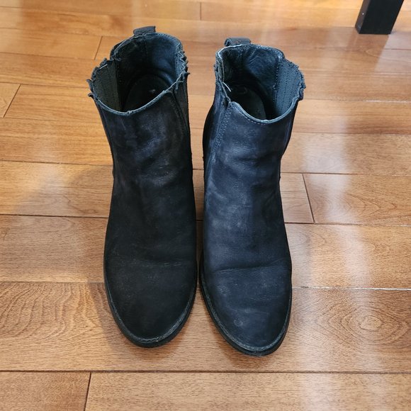 Topshop Heeled Chelsea Ankle Boots, Size 40 - Picture 1 of 6